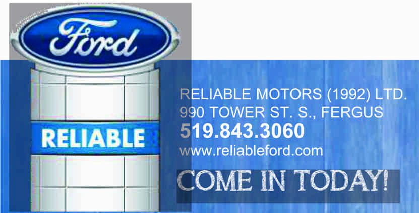 Reliable Ford Logo Ad