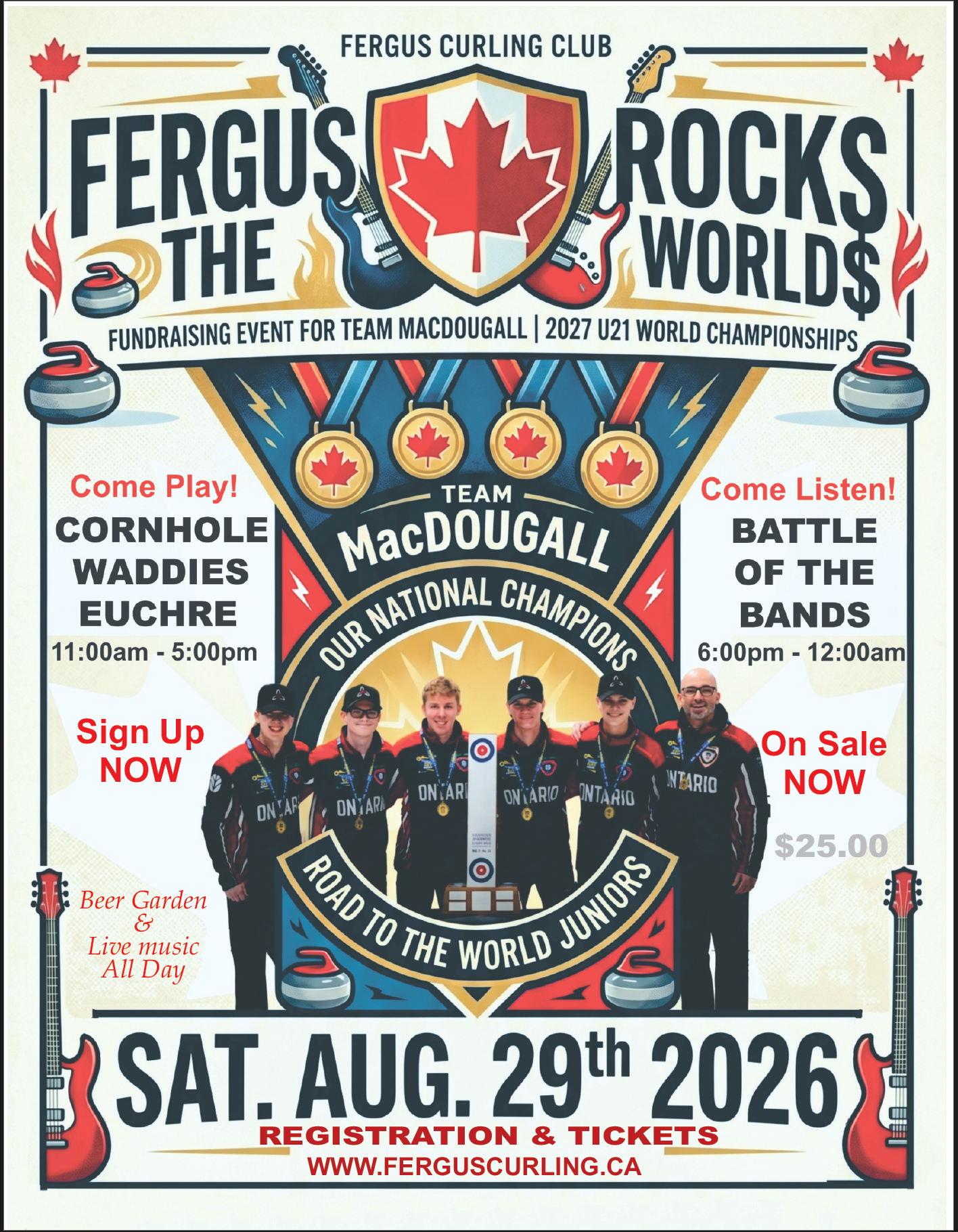 Fergus Rocks the World